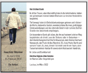 eine Anzeige